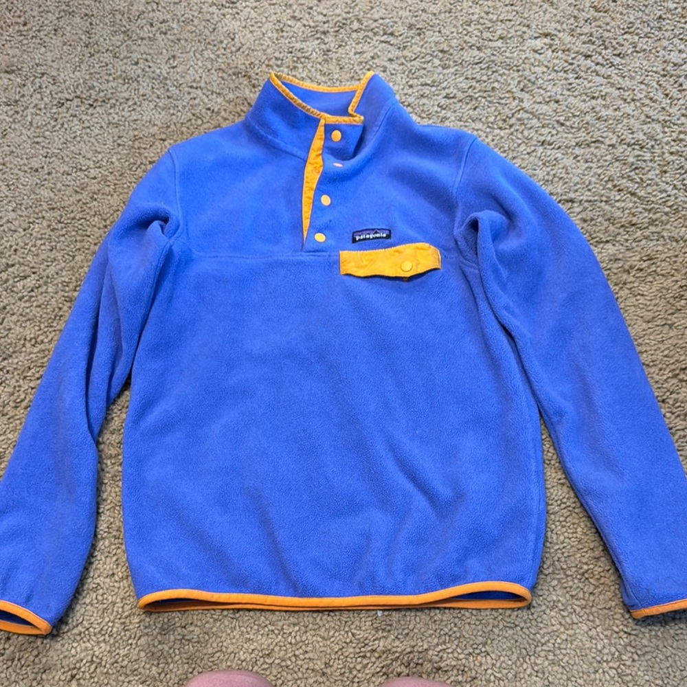 Patagonia Synchilla Periwinkle Pullover size small